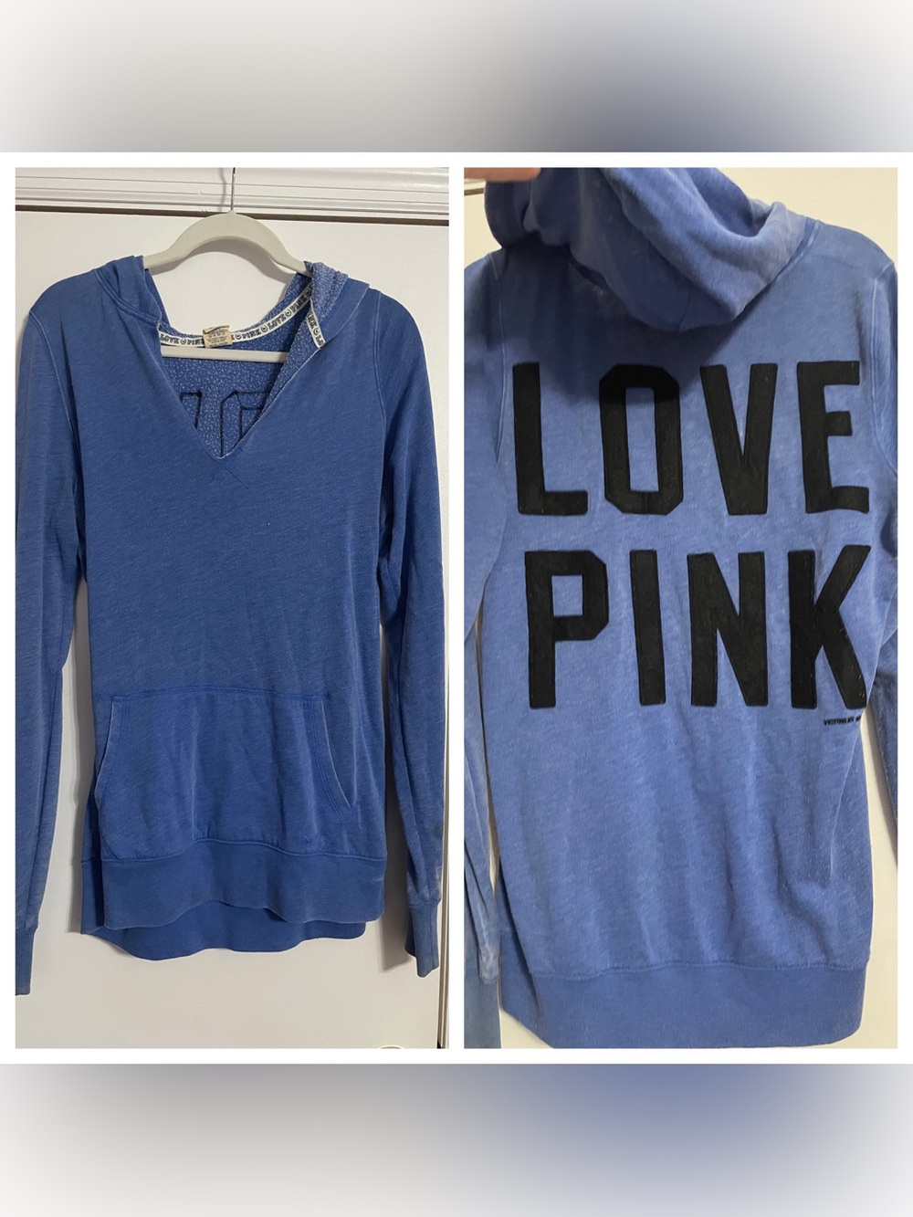V-neck light Hoodie